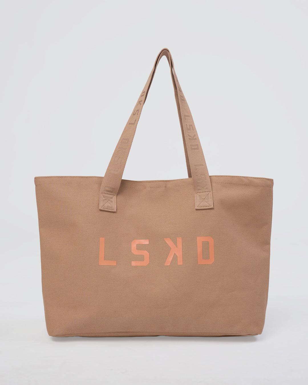 Hold It All Canvas Tote - Warm Smoke