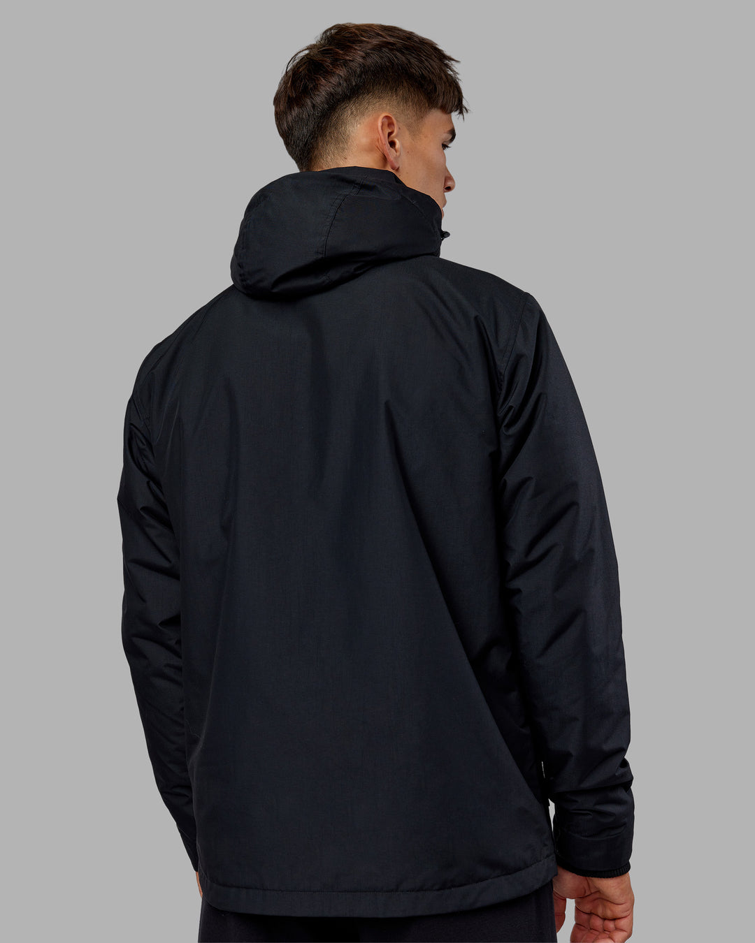 Man wearing Marshall 2.0 Jacket - Black | Model:Jackson | Size:L