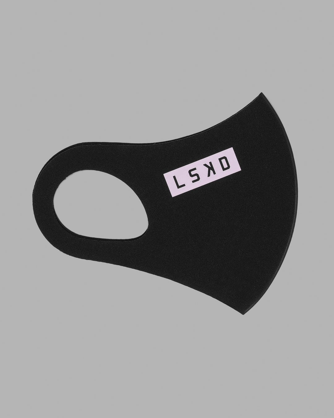 Rep Face Mask - Black-Petal Pink