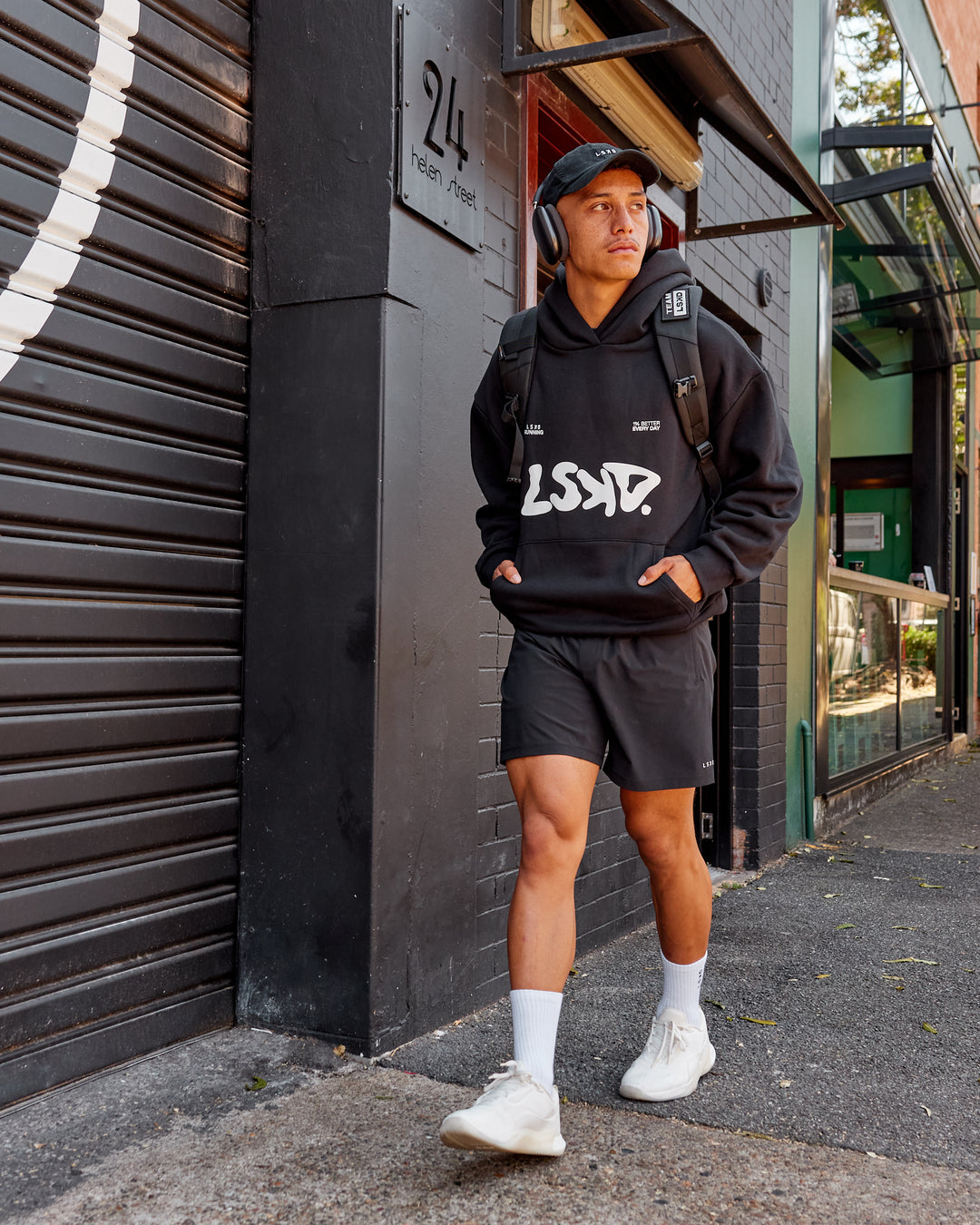 Model wearing Rep TRD Ripstop 7" Training Short - Black | Model: | Size: