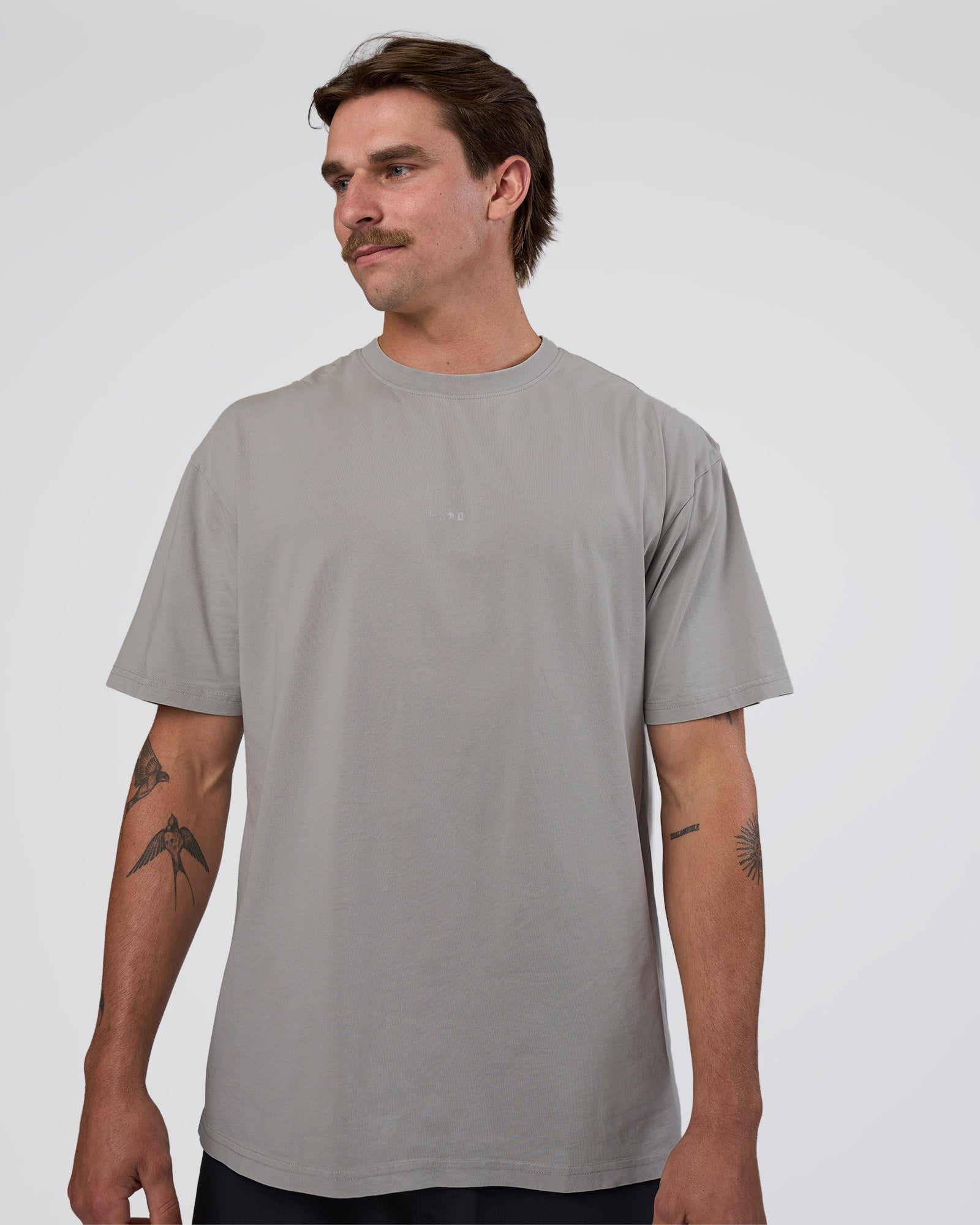 Base FLXCotton Tee Oversized - Alloy Washed | LSKD