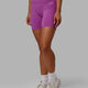 Woman wearing Base 2.0 Mid Short Tight - Hyper Violet
