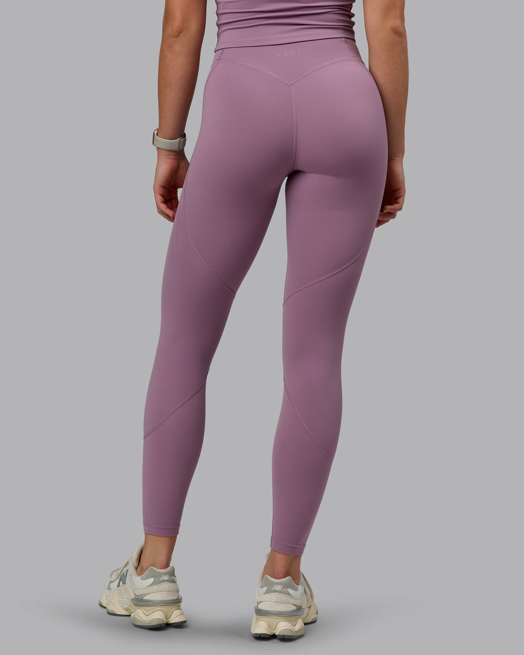 Woman wearing Blaze Ultra High-Rise Full Length Legging - Grape