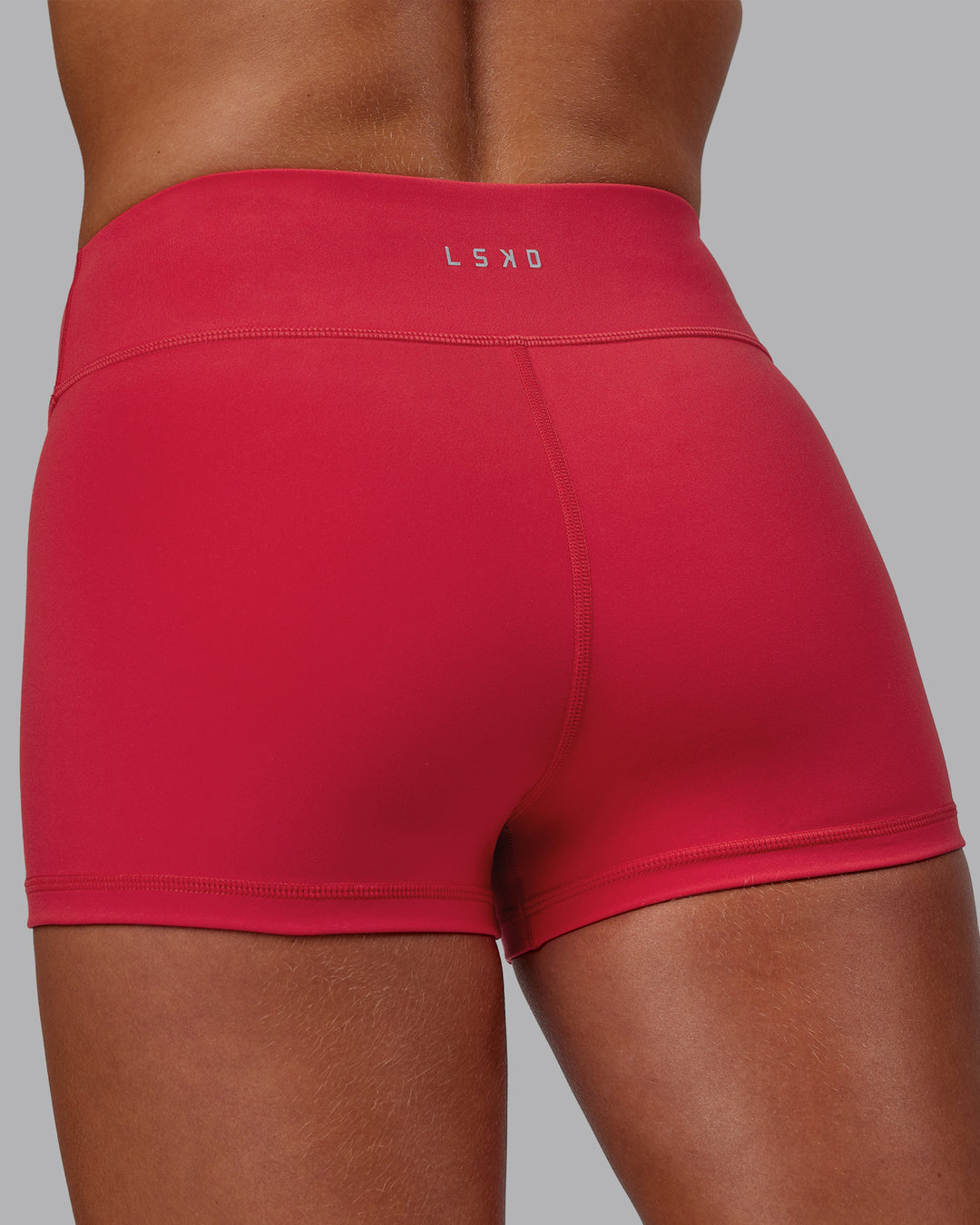 Woman wearing RXD Low-Rise 2" Short - Scarlet