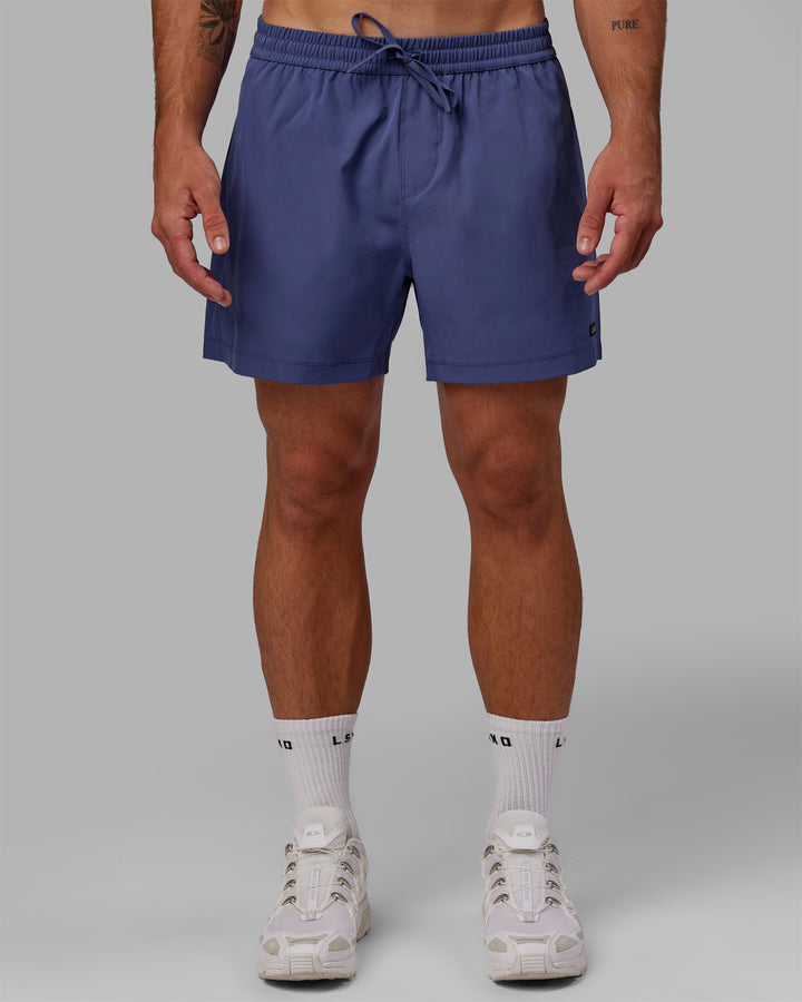 Man wearing Rep 5" Lined Performance Shorts - Future Dusk