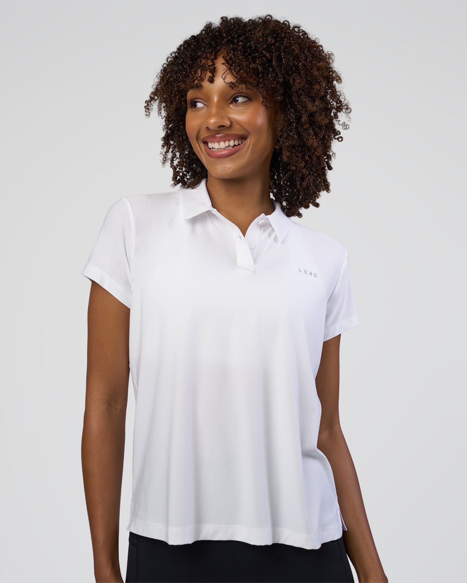 Women's Drive Polo - White | LSKD