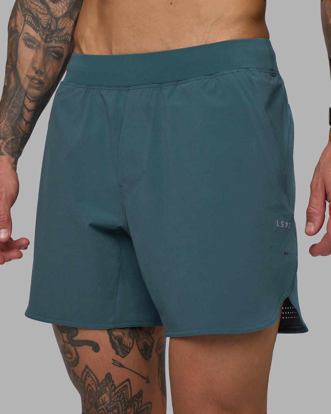 Man wearing Lift 6" Short - Abyssal | Model:Tommy | Size:S