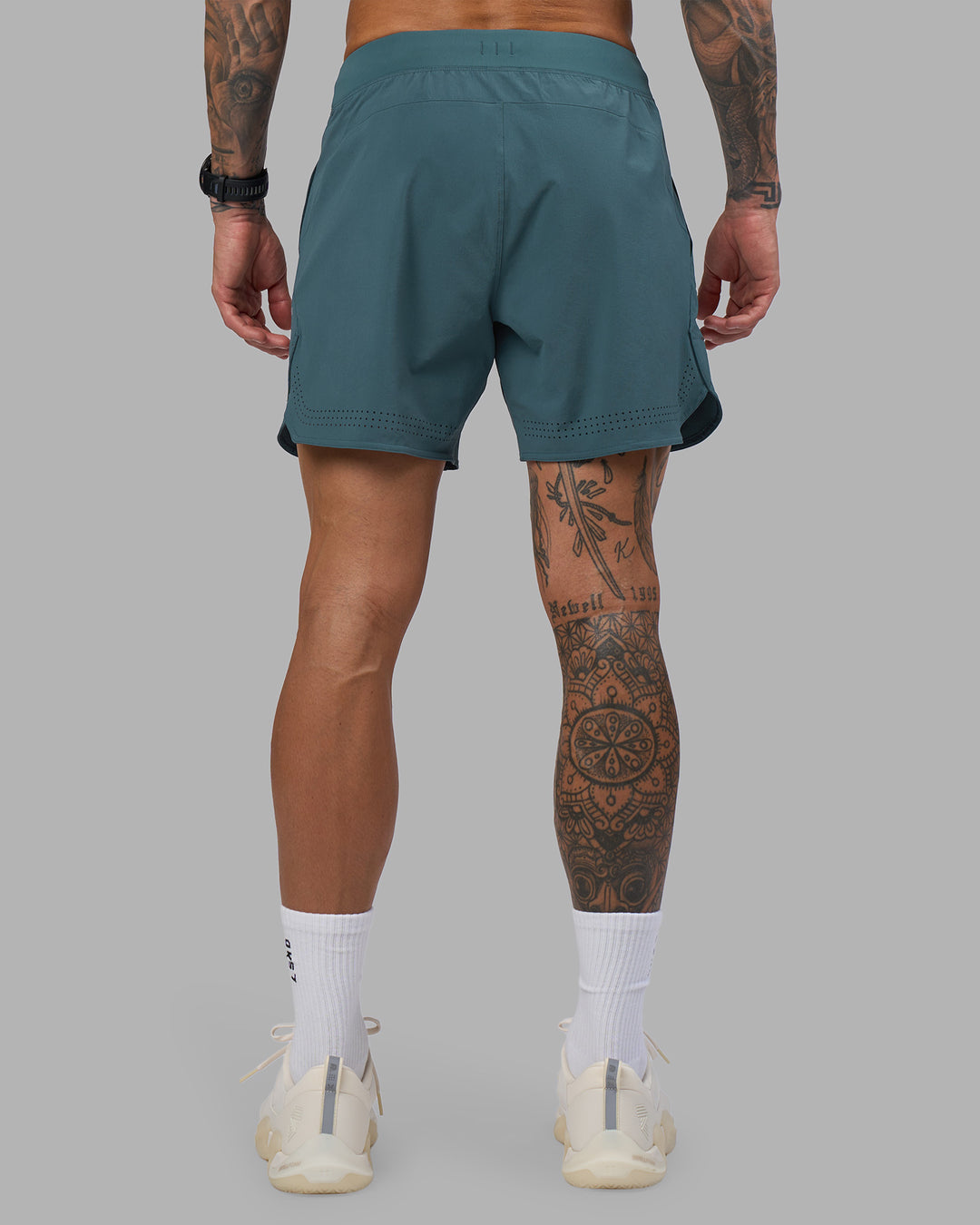 Man wearing Lift 6" Short - Abyssal | Model:Tommy | Size:S