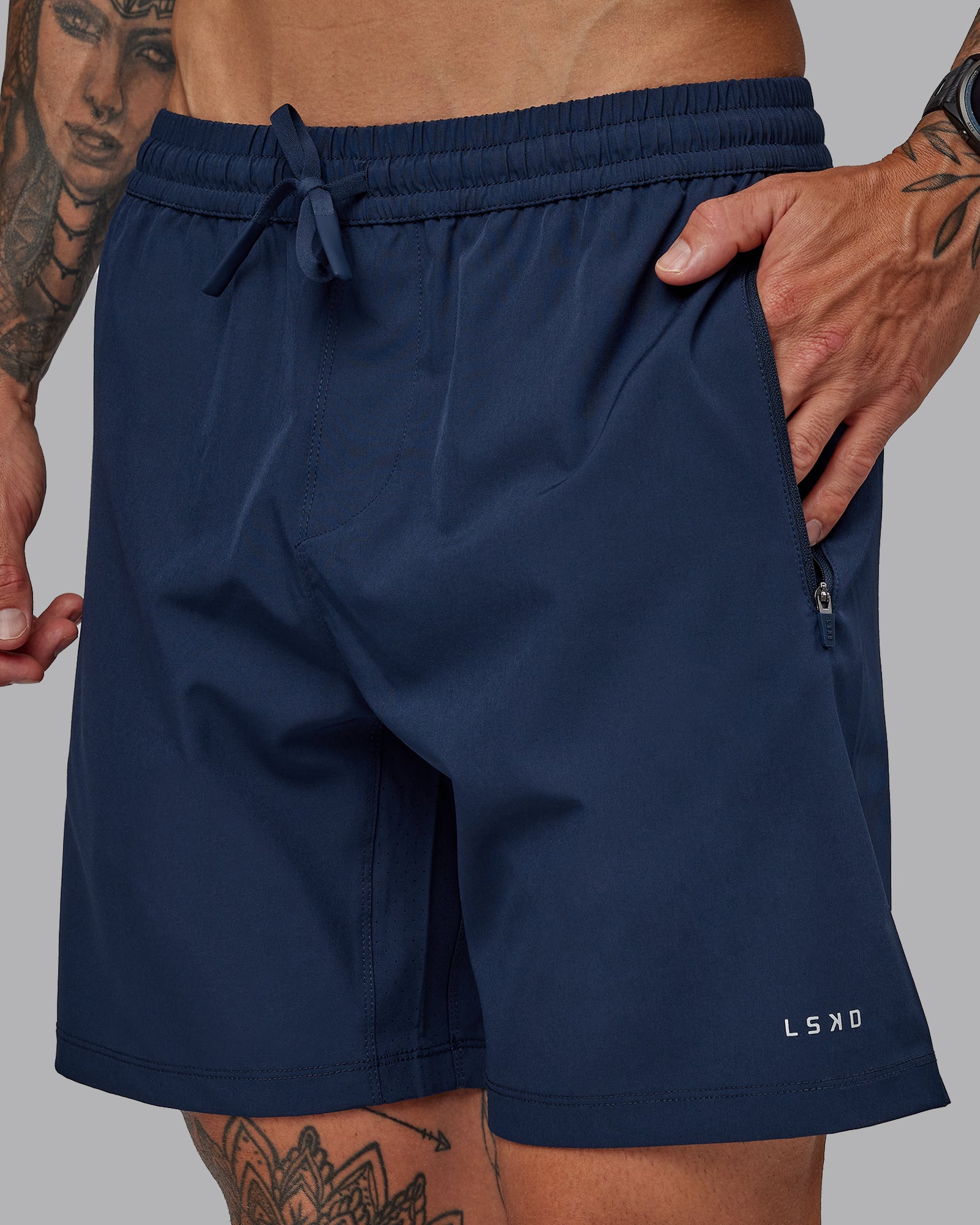 Rep 7'' Performance Short - Future Navy | LSKD