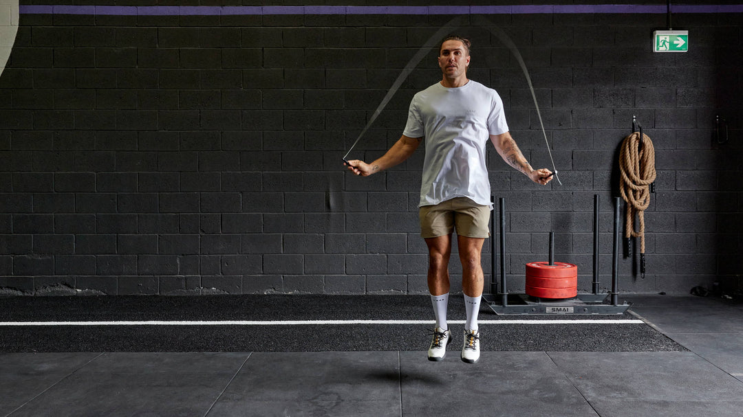 InnoTi Crossfit Springtouw voor Mannen en Vrouwen - Met of InnoTi Crossfit Springtouw voor Mannen en Vrouwen - Met of