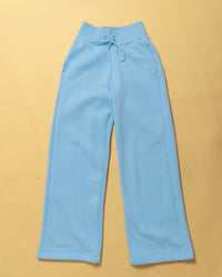 Flat lay Go-To Script Wide Leg Track Pant - Open Air
