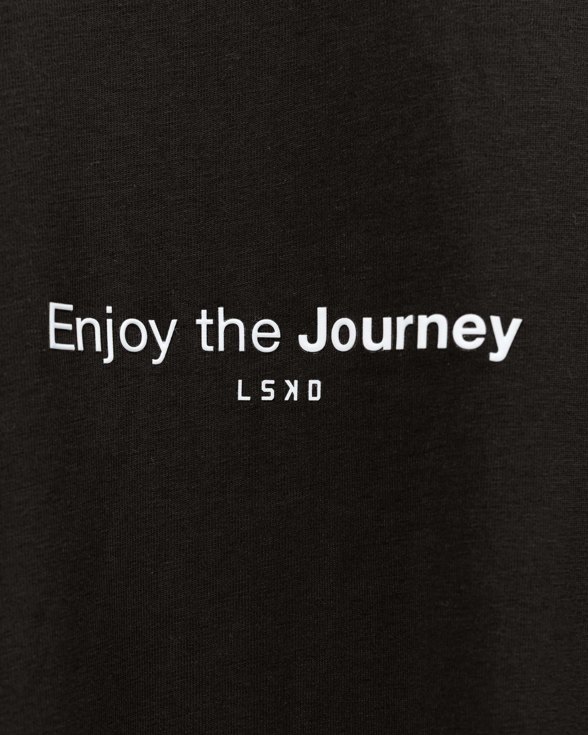 VS1 Enjoy The Journey FLXCotton Oversize Tee - Black