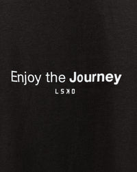 VS1 Enjoy The Journey FLXCotton Oversize Tee - Black | Thumbnail Index: 1