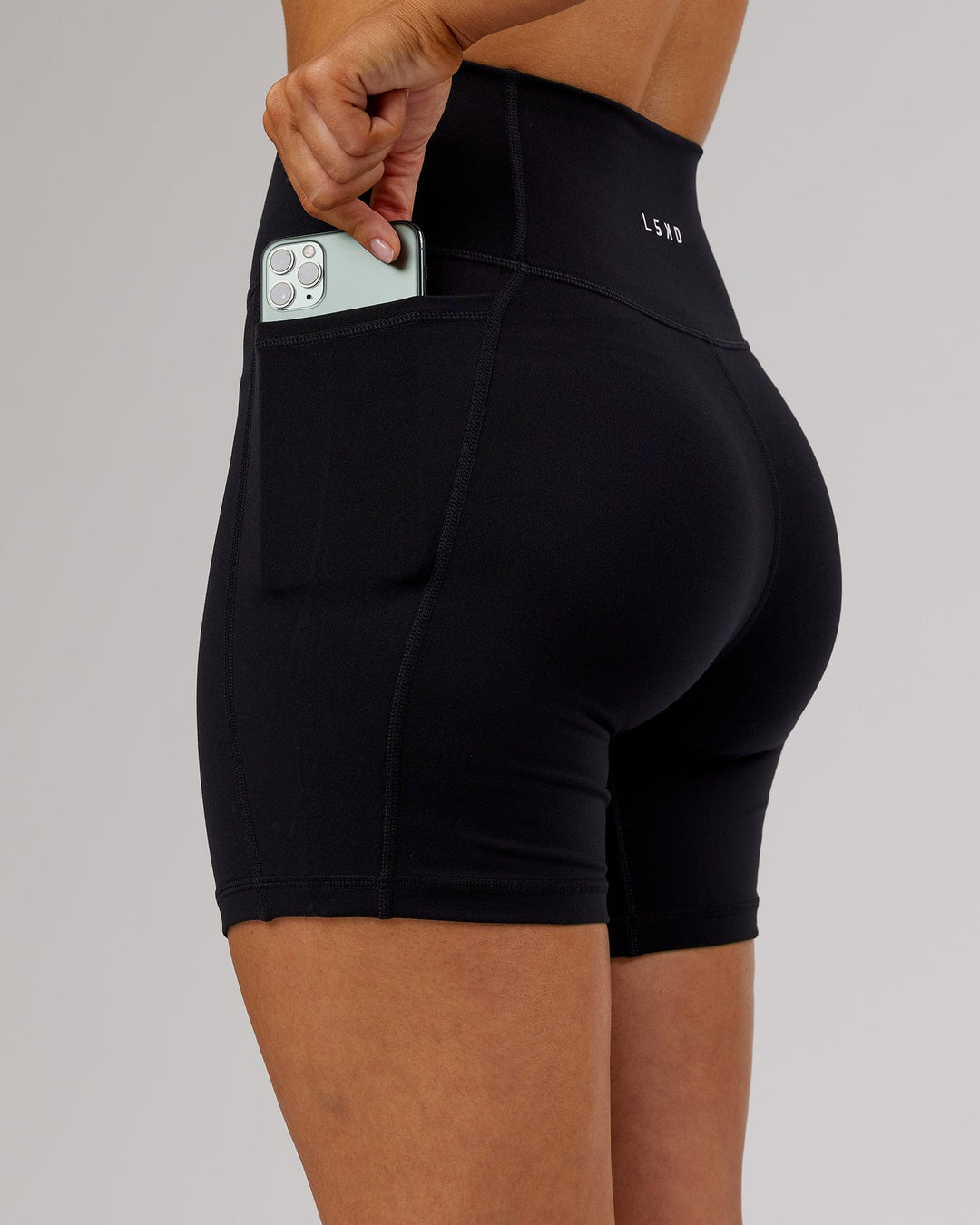 Fusion Mid Short Tights - Black