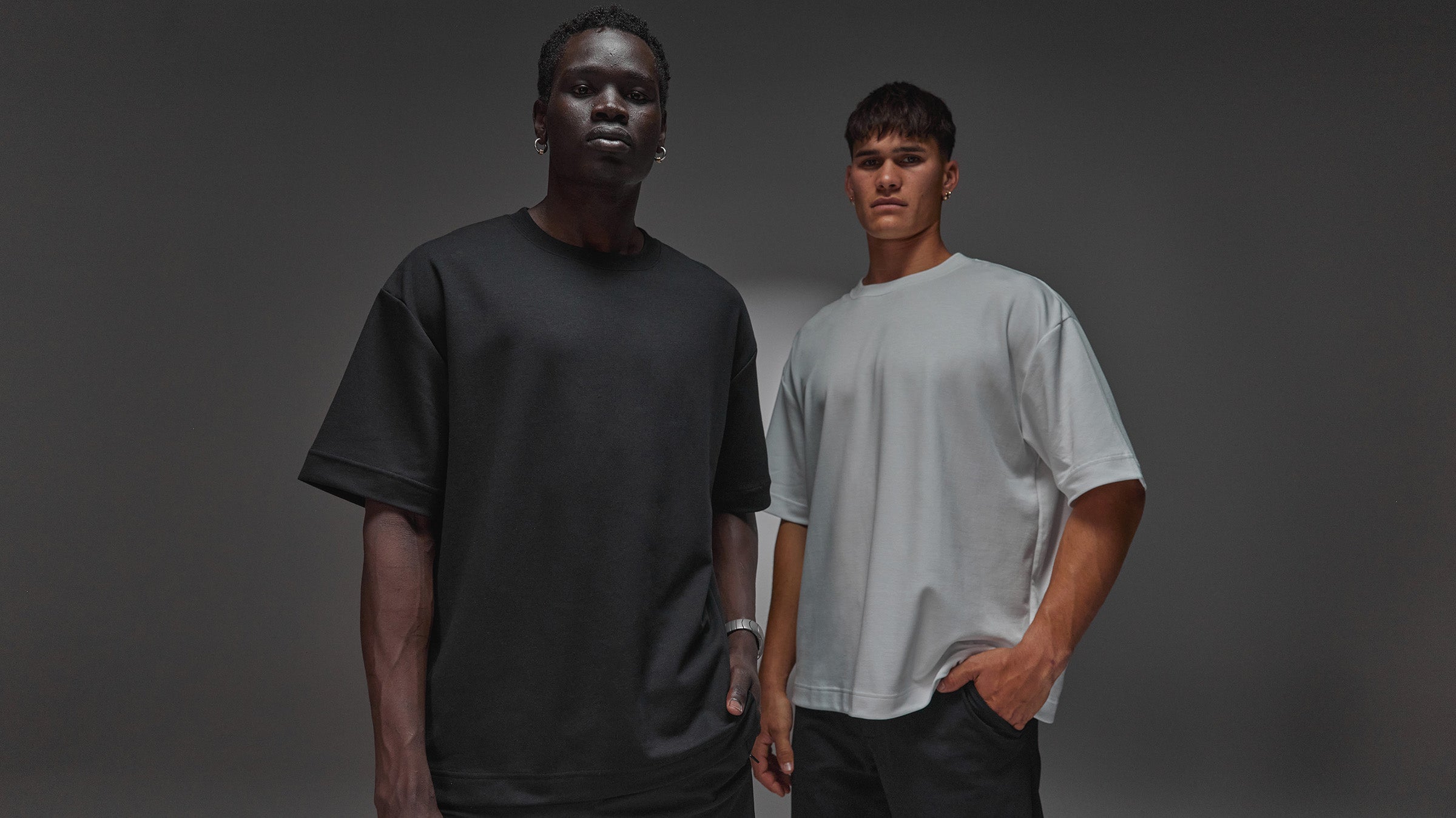 AfterDark ZeroCrease Long Sleeve Tee - Black | LSKD