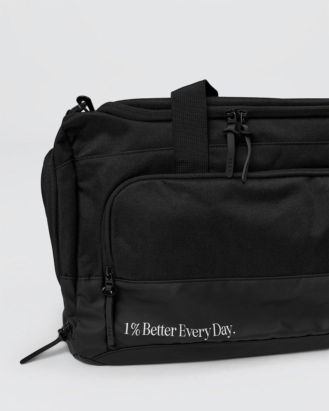 1% Better Duffle Bag - Black-White - view 6