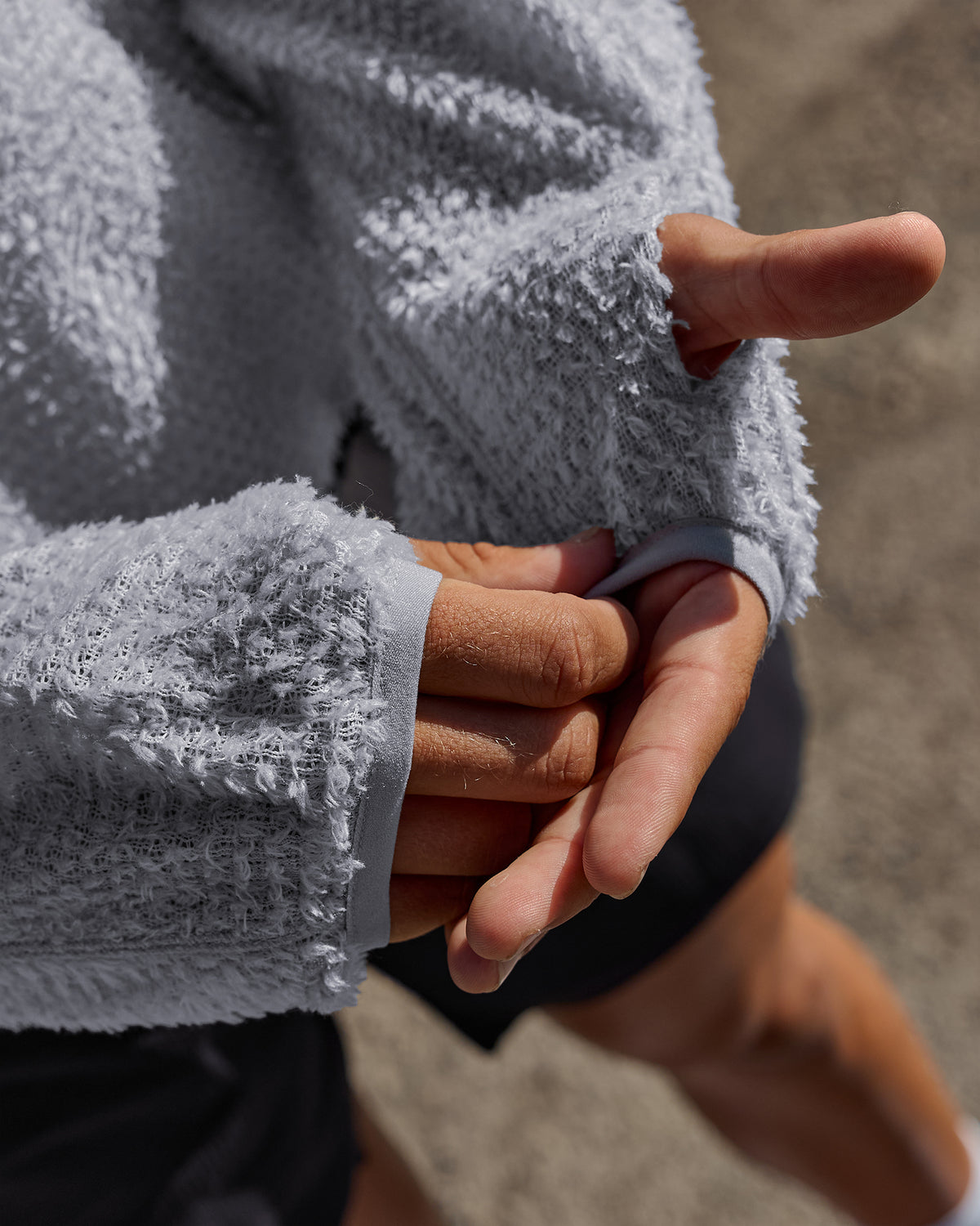 THUMB HOLES