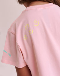 Kid wearing Mother's Day Mini Me Kids FLXCotton Tee  - Marshmallow | Model:Jayla | Size:10