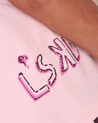 Kid wearing Mother's Day Mini Me Kids FLXCotton Tee  - Marshmallow | Model:Jayla | Size:10