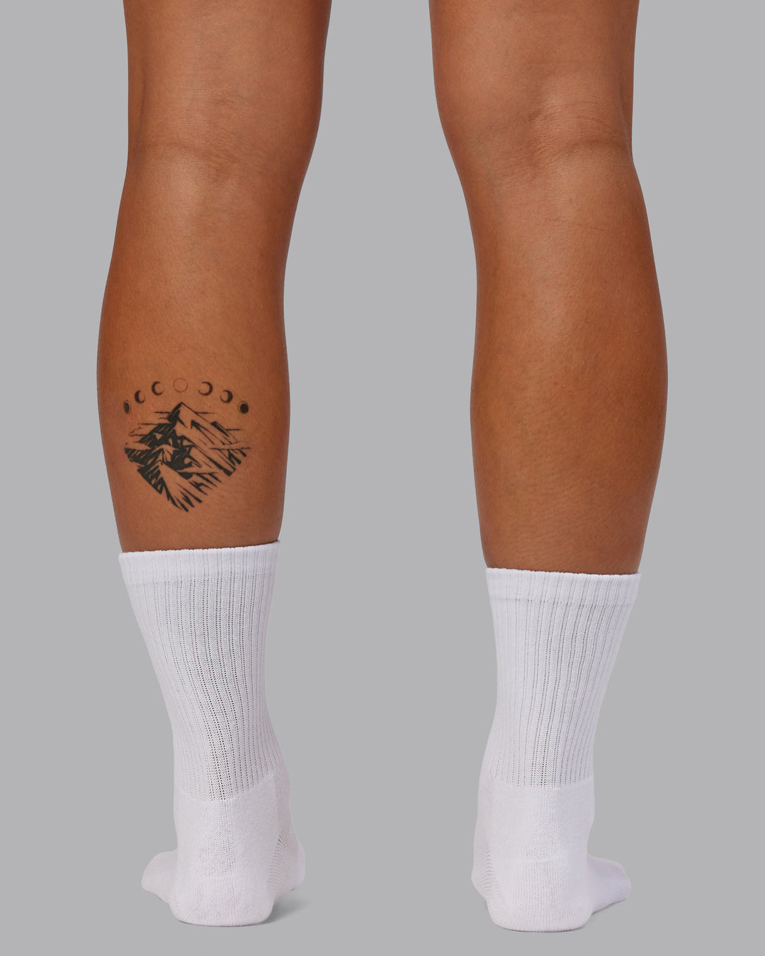 Model wearing Quarter Sock Pack - Candy Pink-Flame | Size:OS