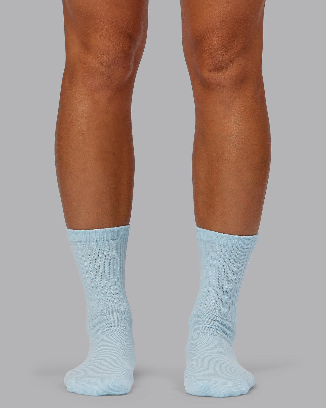 Model wearing Quarter Sock Pack - Light Cyan-Grenadine | Size:OS