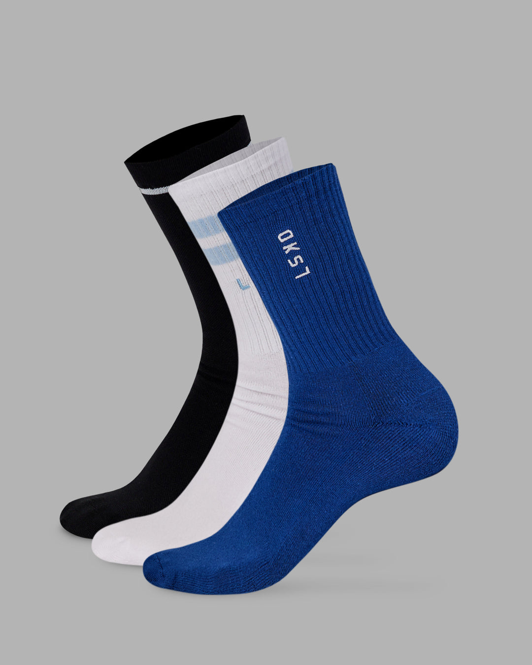 Model wearing Fast-Heritage-Signal Pack - Black/White-Glacial/Midnight Blue | Size:OS