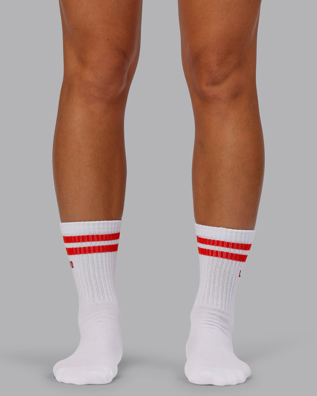 Model wearing Quarter Sock Pack - Light Cyan-Grenadine | Size:OS