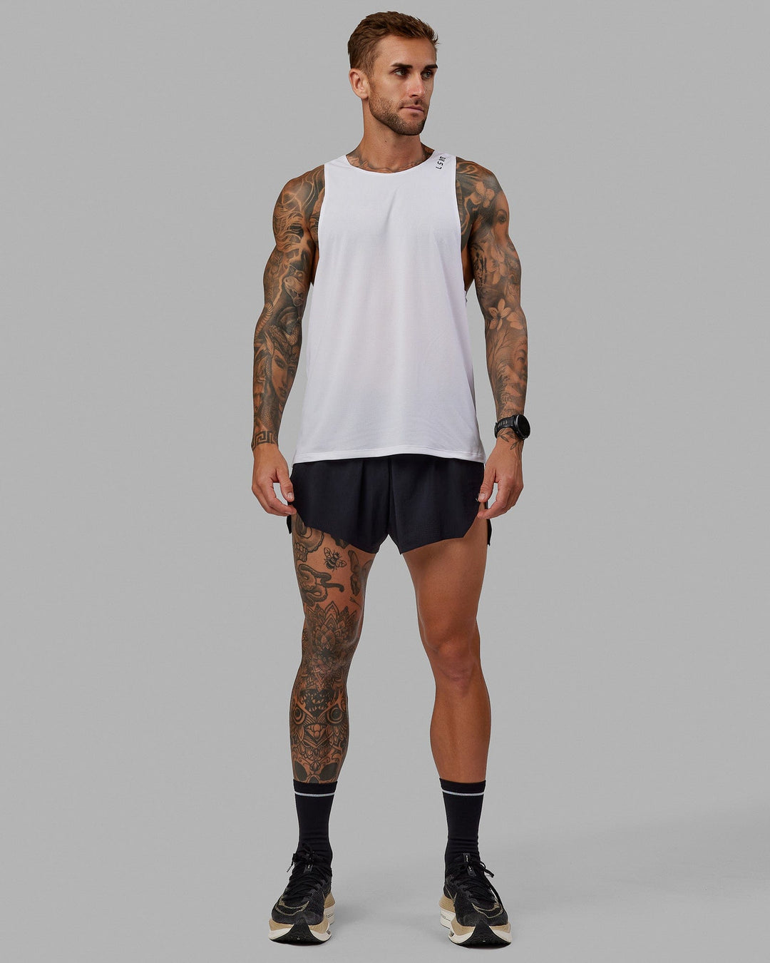 Race Day Running Short 3&quot; - Black