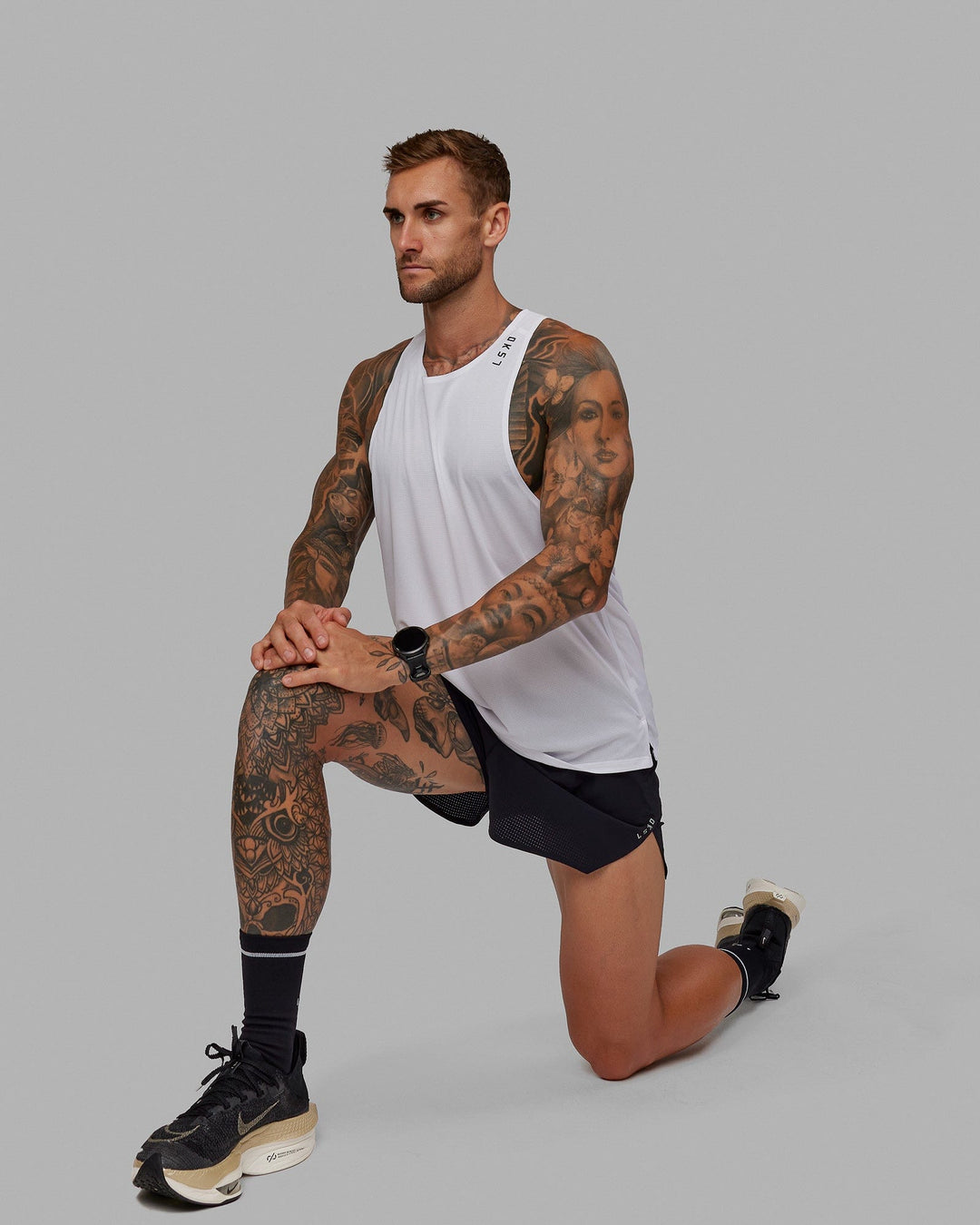 Race Day Running Short 3&quot; - Black