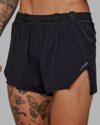 Race Day Running Short 3" - Black
