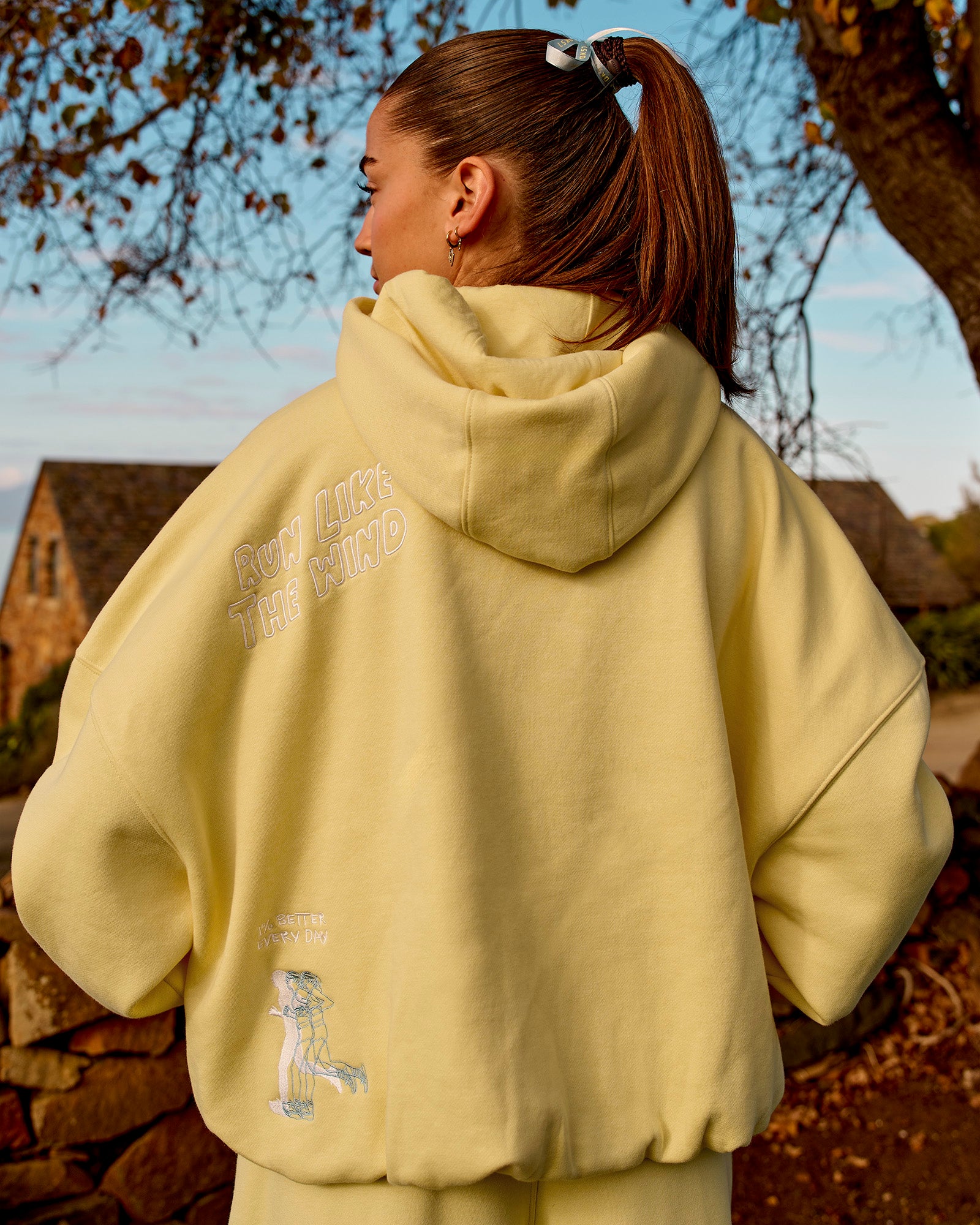 Zola Oversized Hoodie - Lemon | LSKD