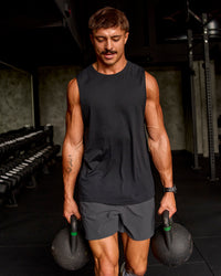 Rep Muscle Training Tank - Black | Thumbnail Index: 7