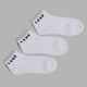 Daily 3 Pack Ankle Socks - White