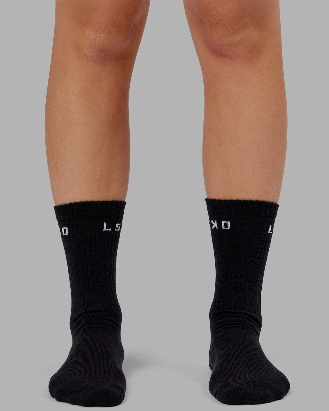 Daily 3 Pack Crew Sock - Black