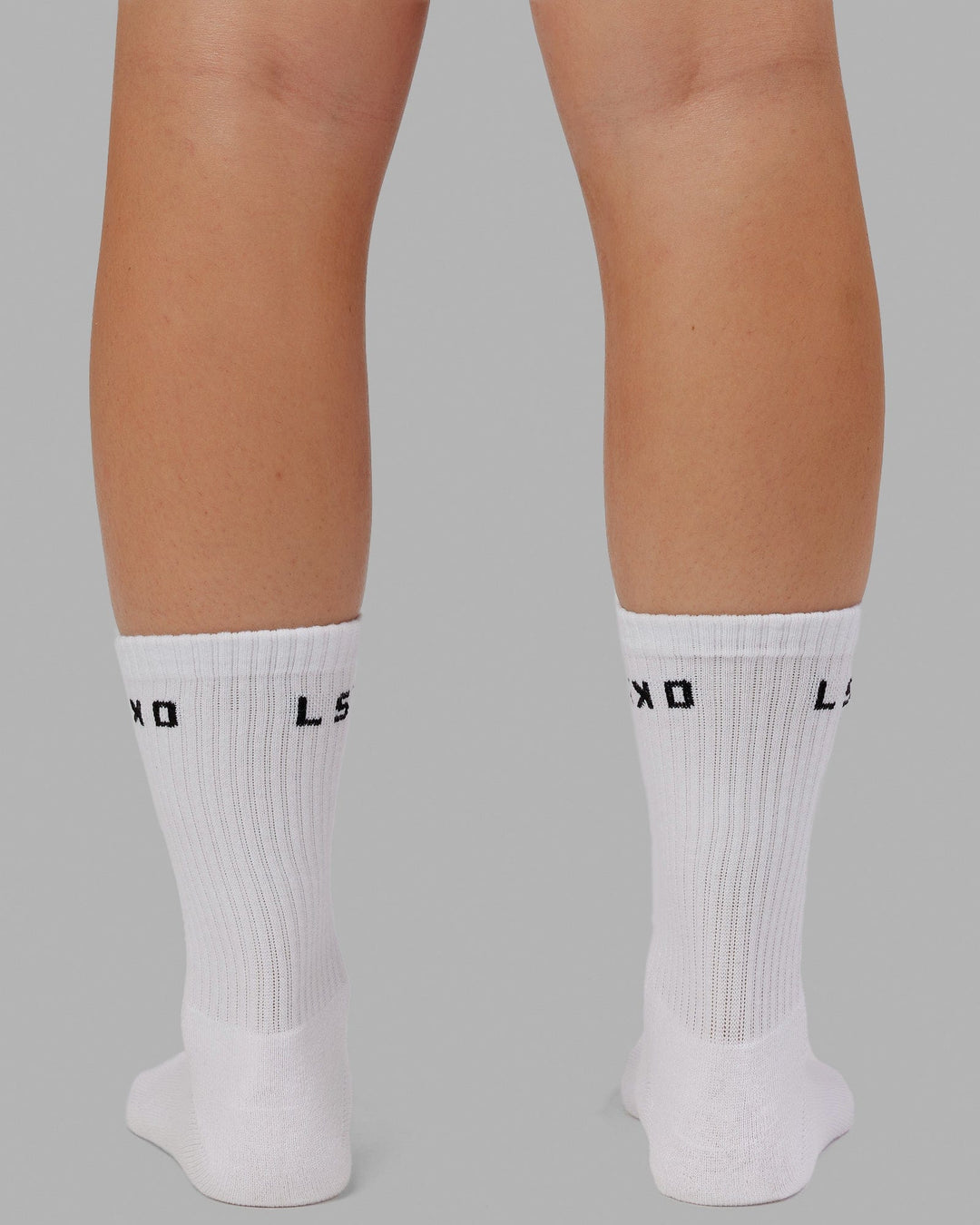 Daily 3 Pack Crew Sock - White