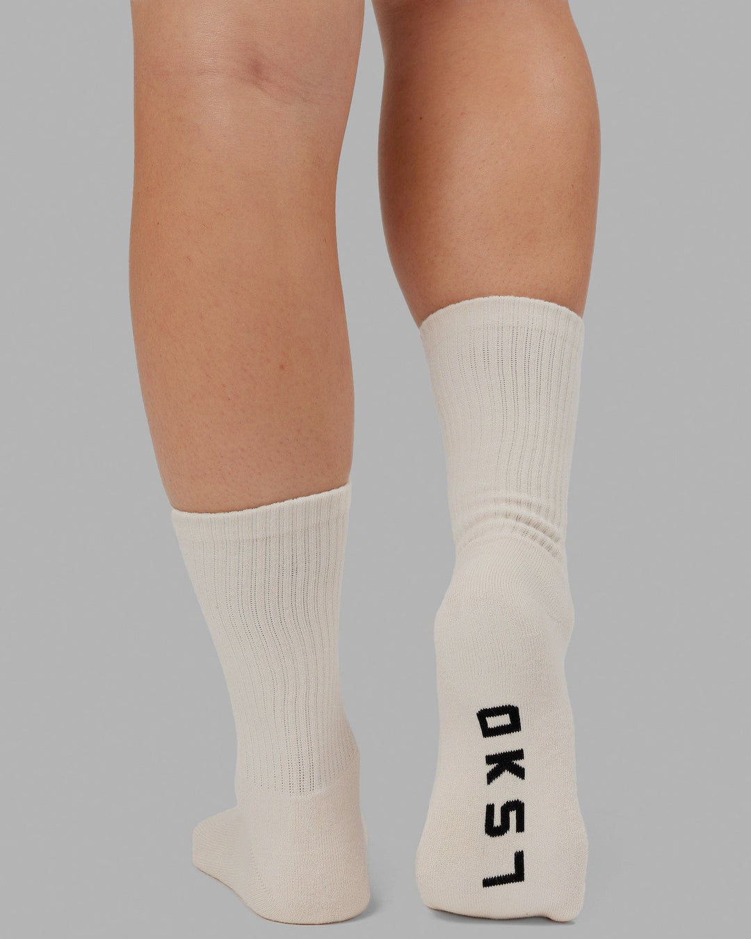Essential 3 Pack Crew Sock - Khaki/Cream/Red