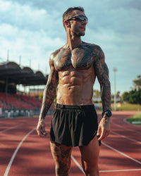 Race Day Running Short 3" - Black
