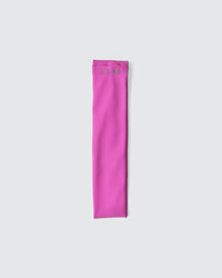 Woman wearing All Day Headband - Ultra Fuchsia