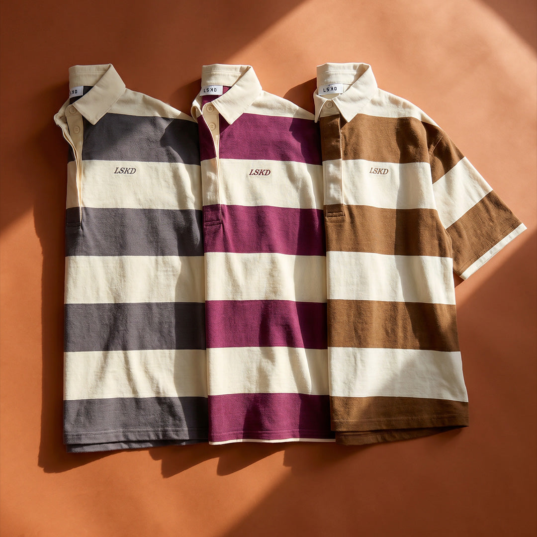 CLUBHOUSE RUGBY POLOS