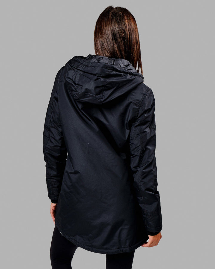 Woman wearing Auxiliary Jacket - Black