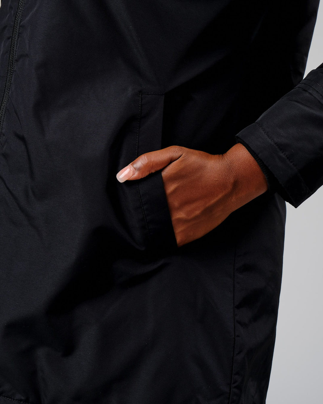 Woman wearing Auxiliary Jacket - Black