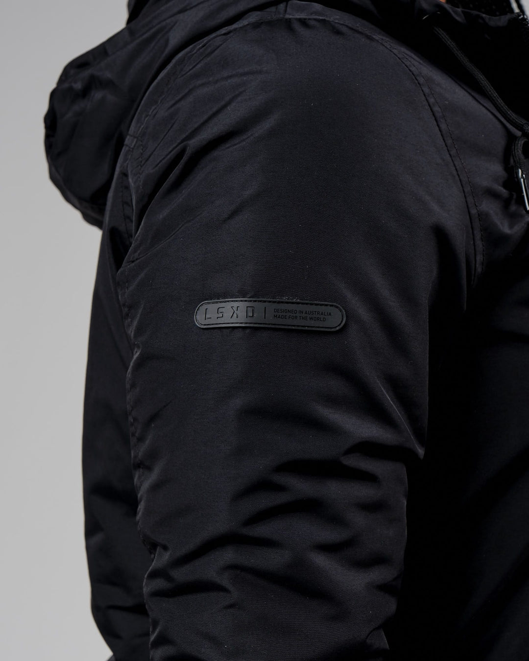 Woman wearing Auxiliary Jacket - Black
