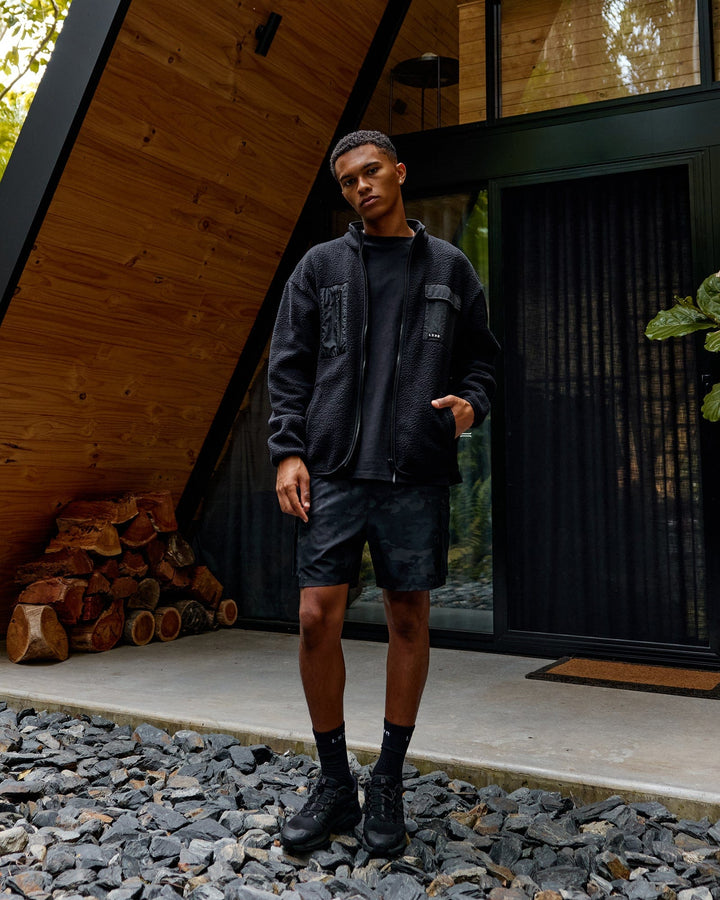 Man wearing Alpine Jacket - Black