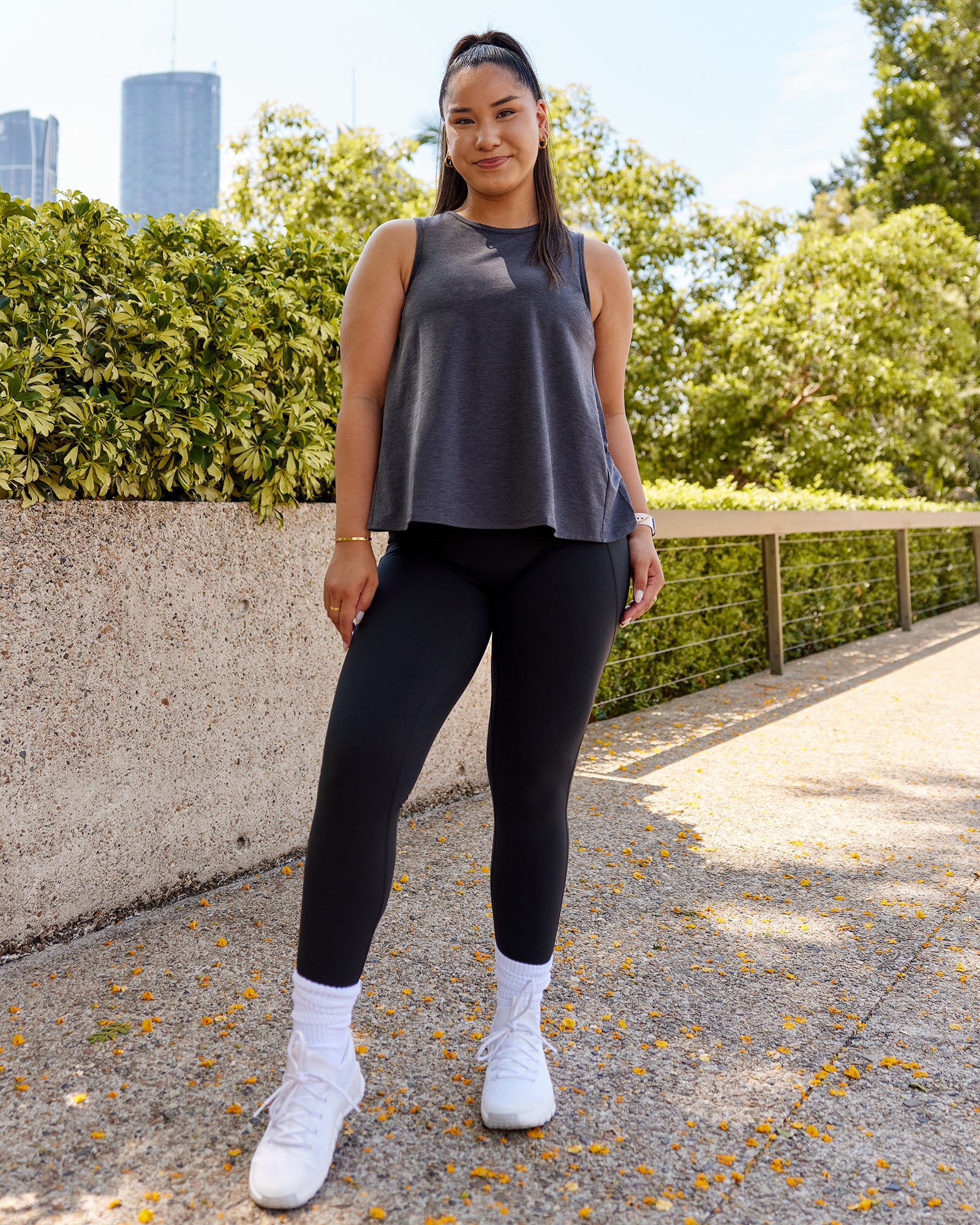 Breeze Training Tank - Black | LSKD