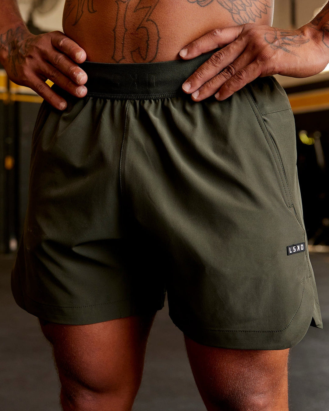 Competition 5" Performance Shorts - Forest Night