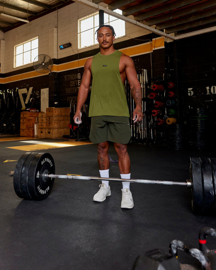 Competition 8" Performance Shorts - Forest Night
