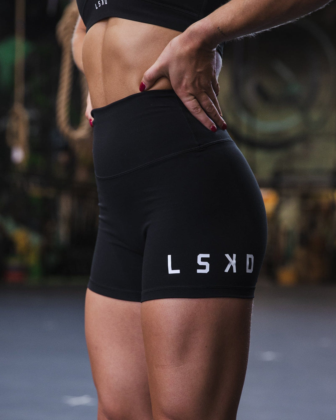 Evolved X-Short Tights - Black-White