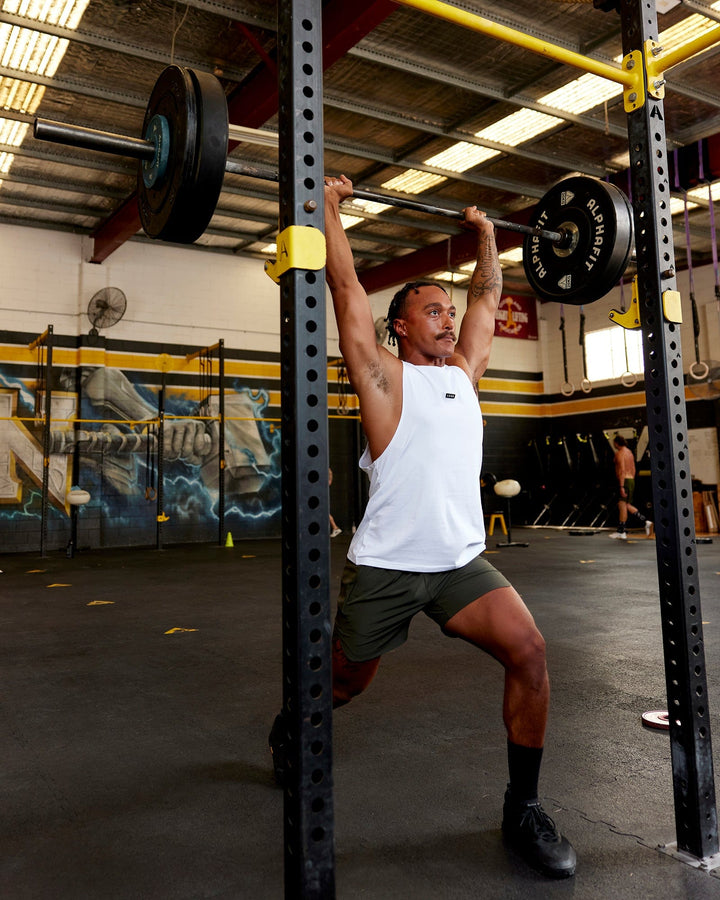 Fundamental FLXCotton Drop Arm Tank - White