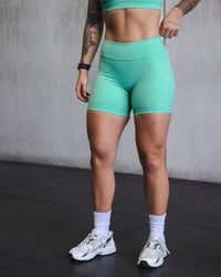 Woman wearing RXD Low-Rise 6" Short - Cockatoo