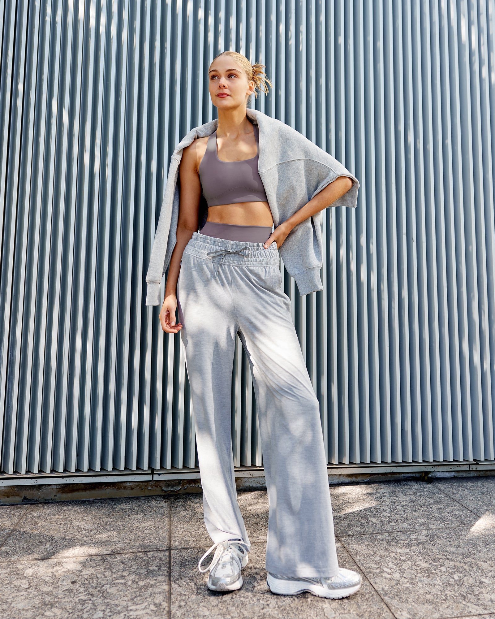 Restore CloudFLX Wide Leg Pants - Black | LSKD
